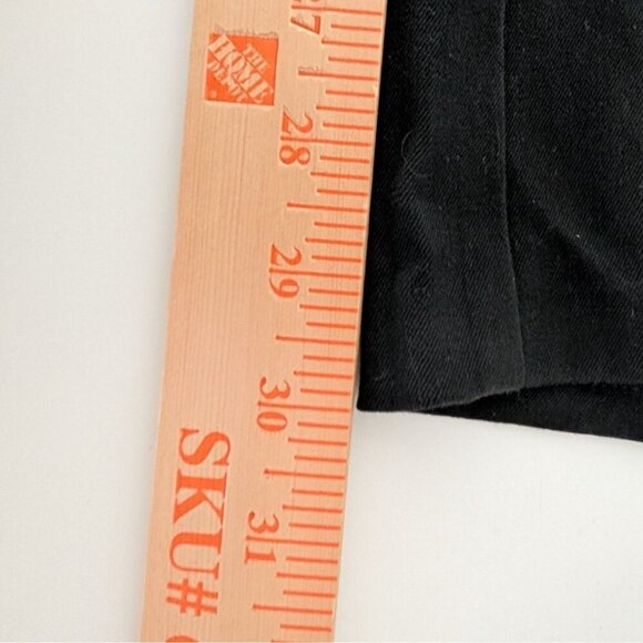 St John Sport Pants Womens Size 14 Black Straight Leg Career Business Classic - Picture 12 of 13